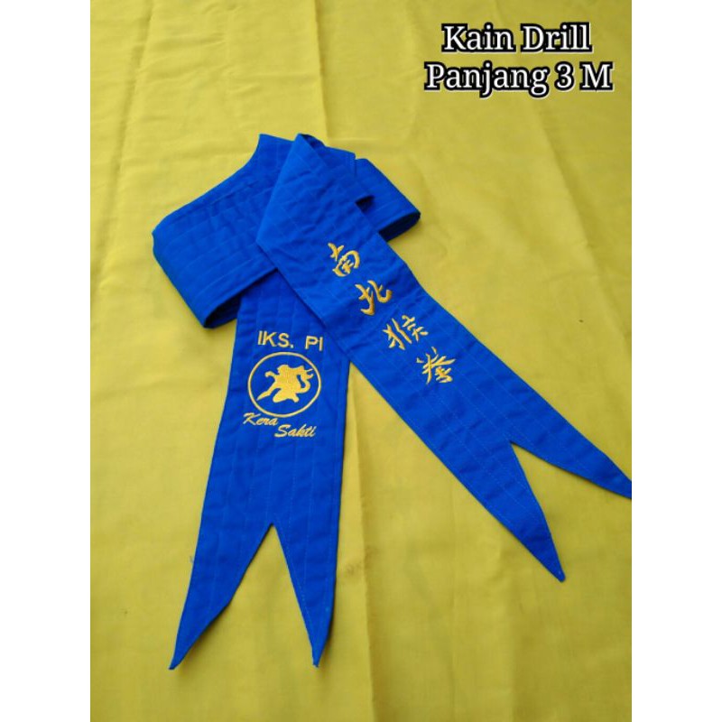 SABUK BIRU IKS.PI KERA SAKTI BORDIR 02 Kain Drill