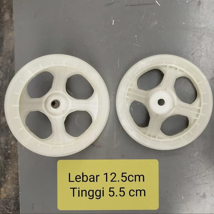 Pulley Mesin cuci diameter 12.5cm tinggi 5.5cm