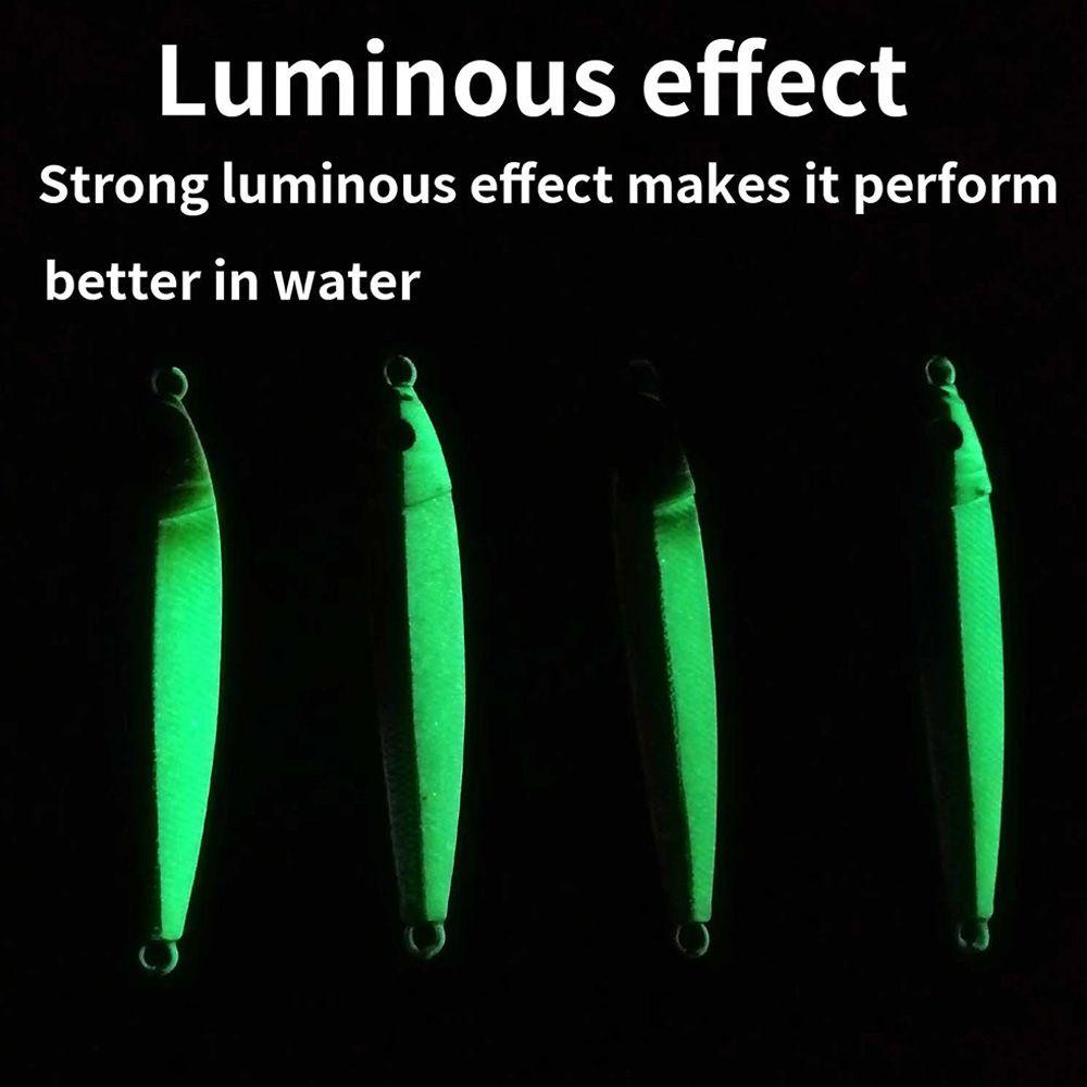 Preva Metal Fishing Lure Tanpa Kait Tenggelam 80g 105mm Warna Warni Memimpin Casting