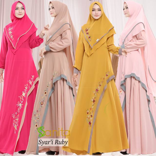 Ruby Syari Pesta Busui LD 108 Original by Sanita