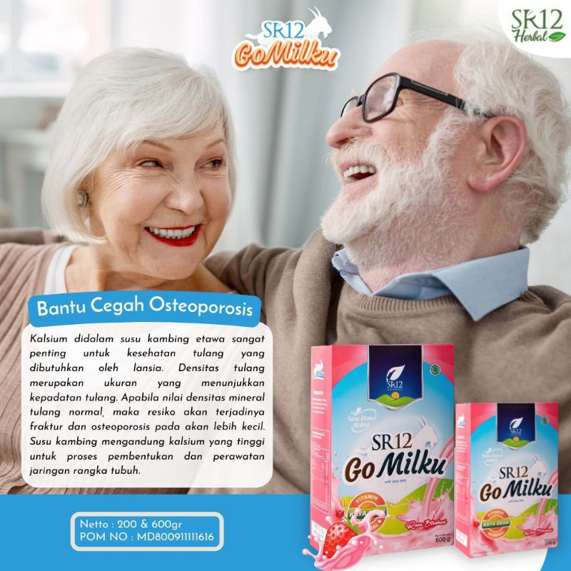 Susu Bubuk - Etawa Murni - Susu Osteoporosis - Nutrisi Tulang dan Sendi - Susu Kalsium untuk Tulang