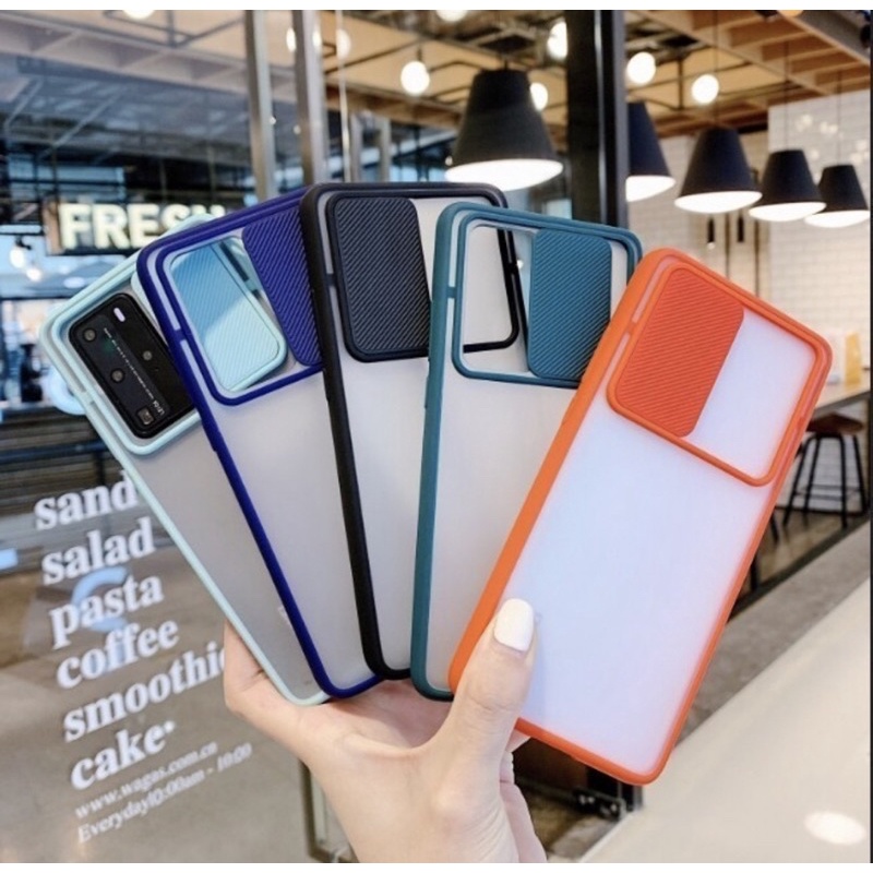 Slide Case Samsung Galaxy A32 4G - Softcase Hard Slide Protection Camera - UA