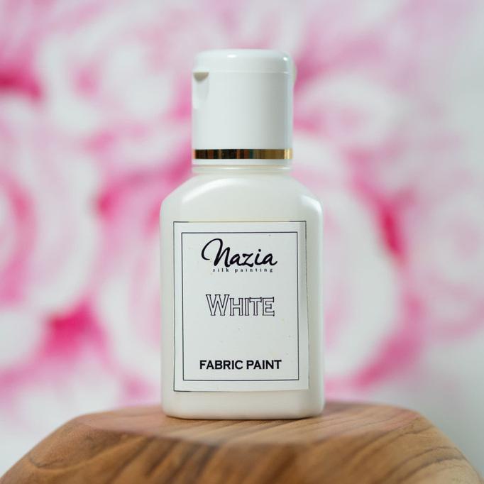 

Buruan Beli] Cat Kain Tekstil White Nazia Fabric Paint (Cat Textile)