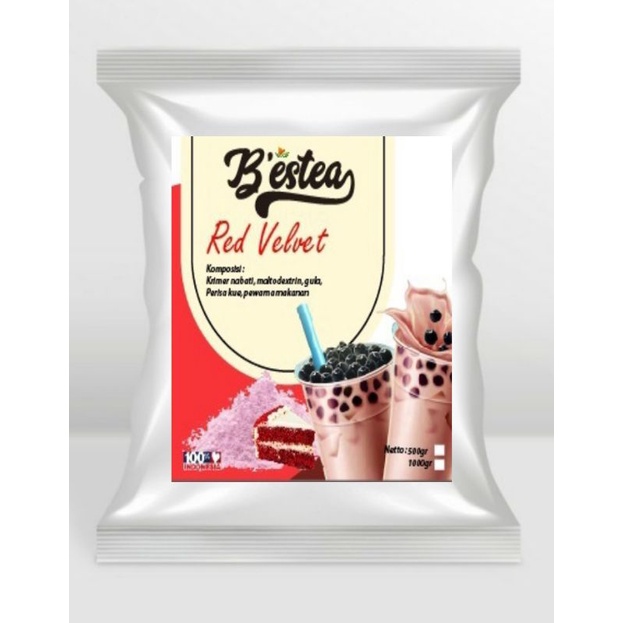 

Bubuk Minuman Redvelvet 1kg Bubuk Minuman Bestea