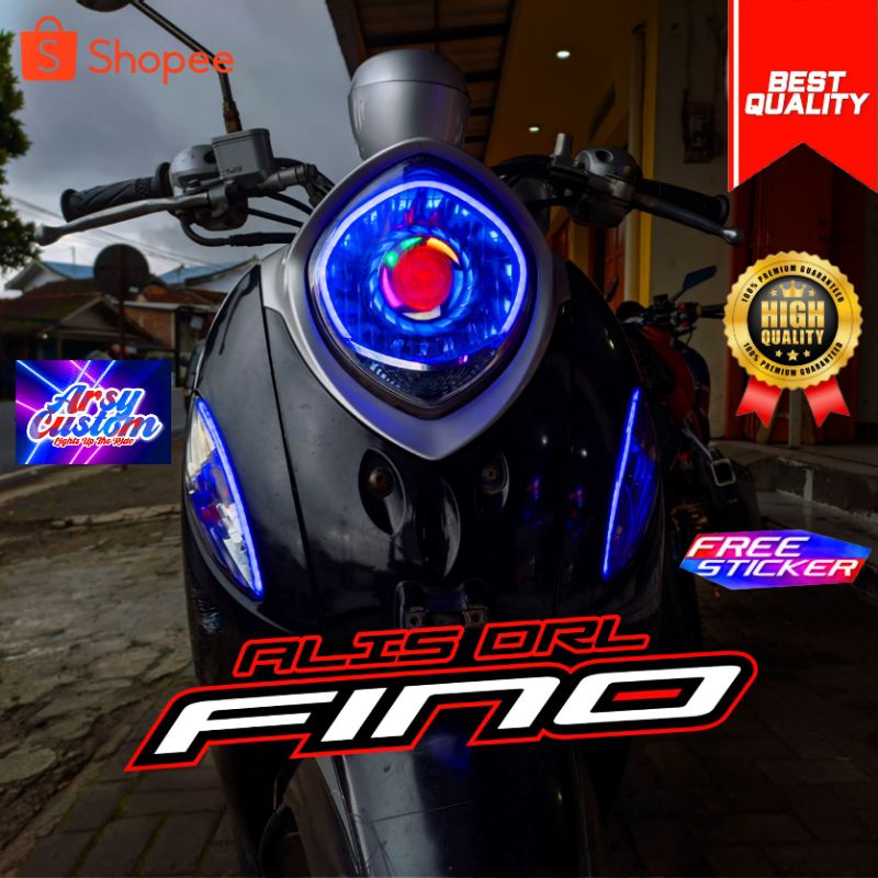 LAMPU ALIS FINO FI 125 DRL LED BONUS ALIS SEIN