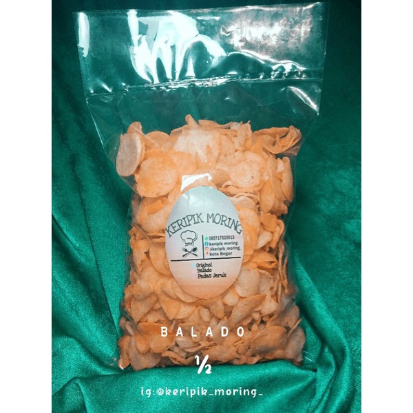 

keripik moring/molring(BALADO) 500GRAM