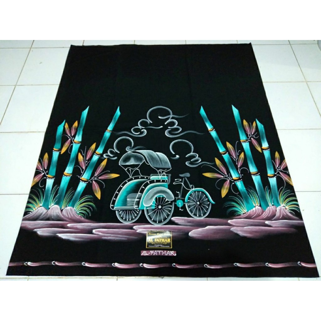 

Sarung Lukis Becak