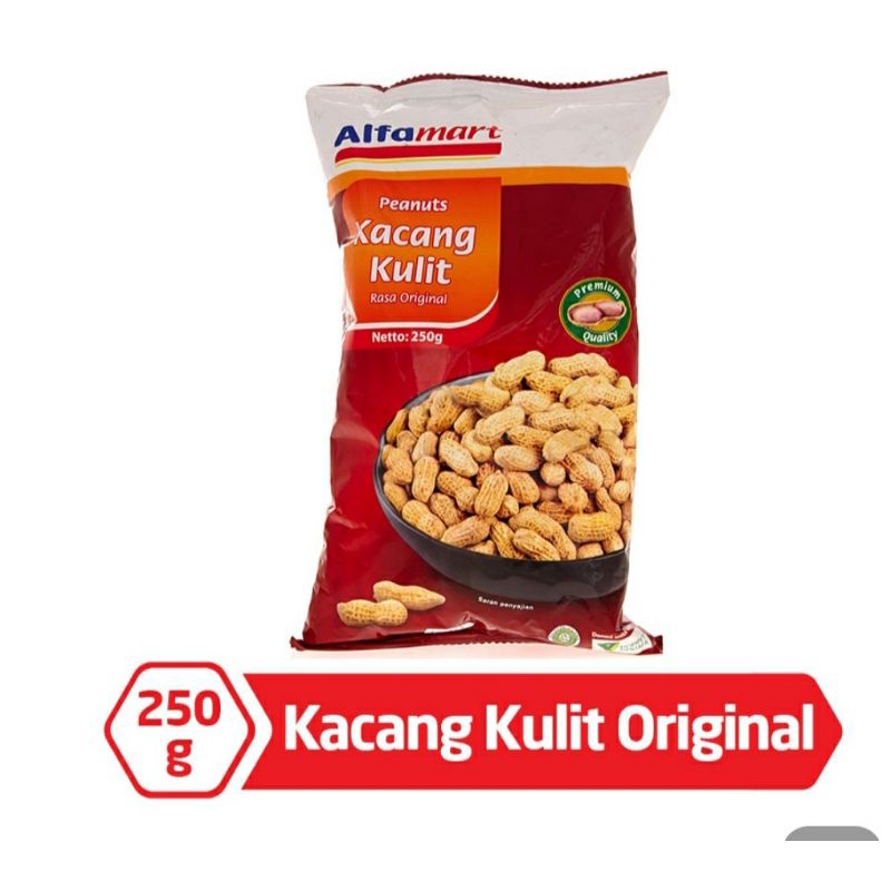 

Alfamart Kacang Kulit Original 250 g