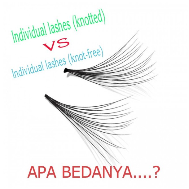 KNOT /FLARE russian eyelashes extension / Bulu mata tanam flare isi 60 helai / ready stock