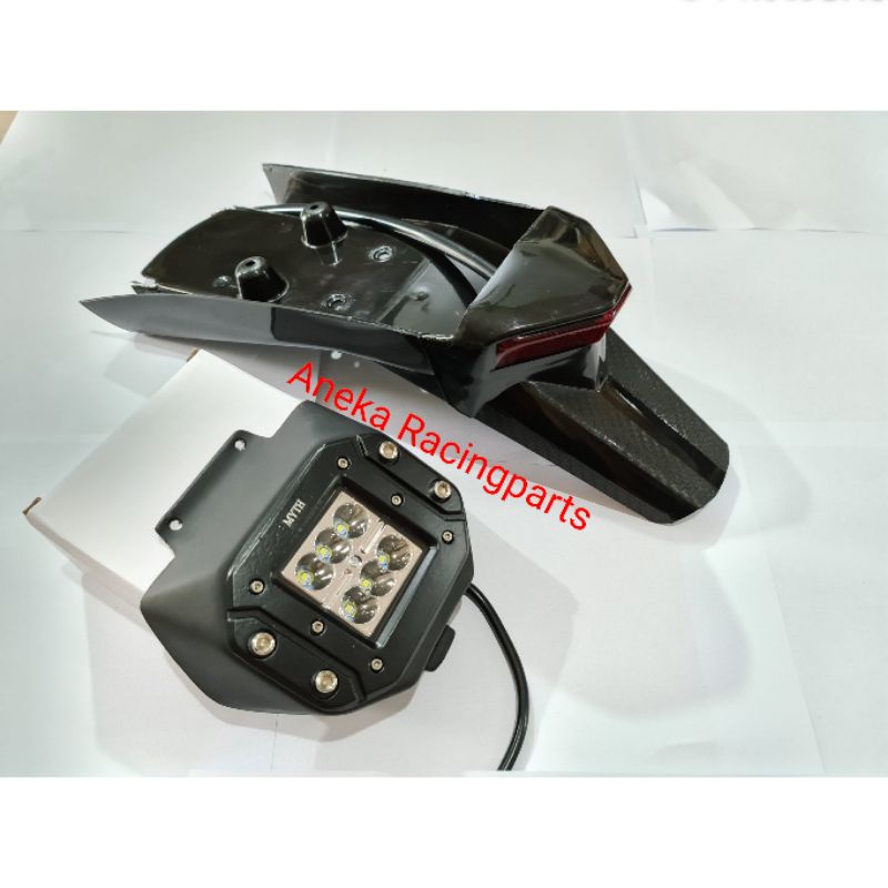 stoplamp klx bf s g paket lampu depan 6 mata pnp / headlamp klx bf lampu depan klx bf slebor klx bf