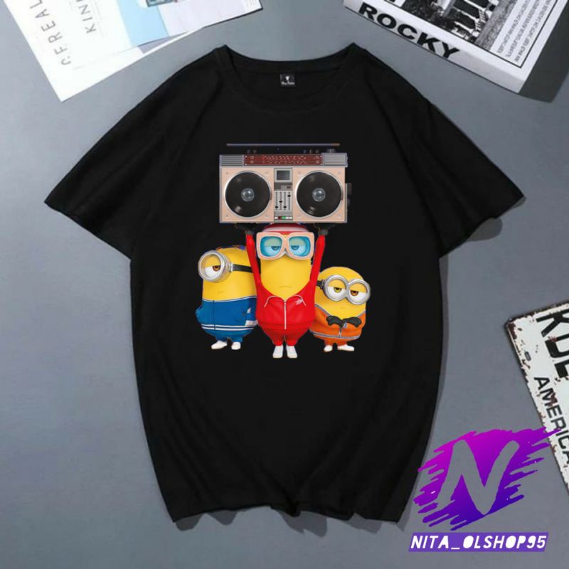 baju minions kaos minions baju anak minions terbaru movie