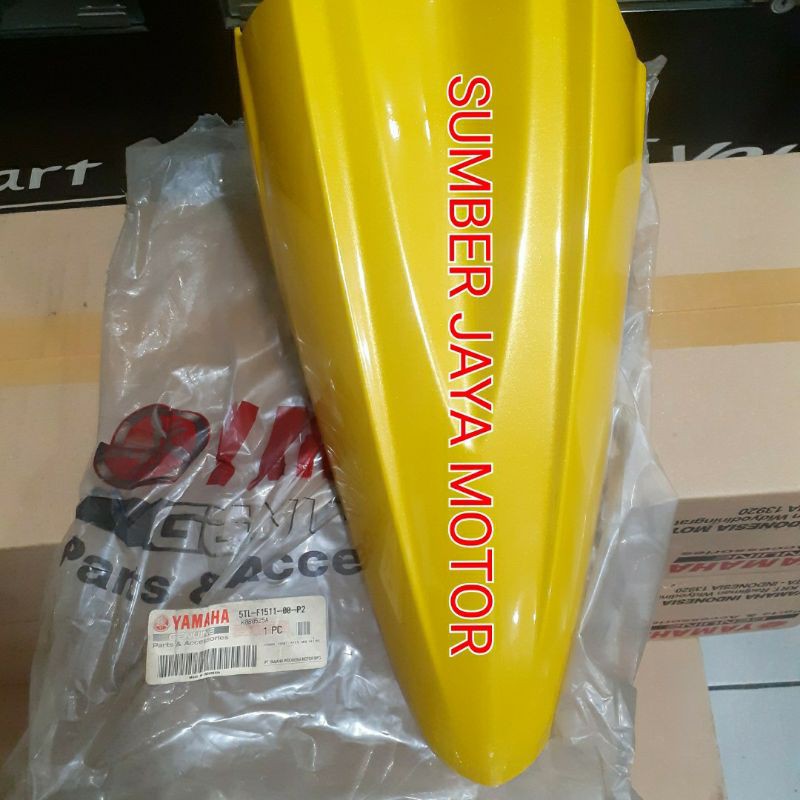 spakbor depan mio sporty Kuning original