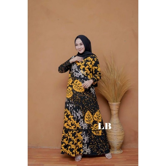 Gamis Rayon Malaman Tebal Gamis twill