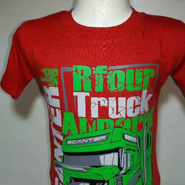 KAOS TRUK ANAK BAJU TRUK ANAK KAOS TRUK OLENG ANAK KAOS ANAK LAKI LAKI BAJU ANAK LAKI LAKI