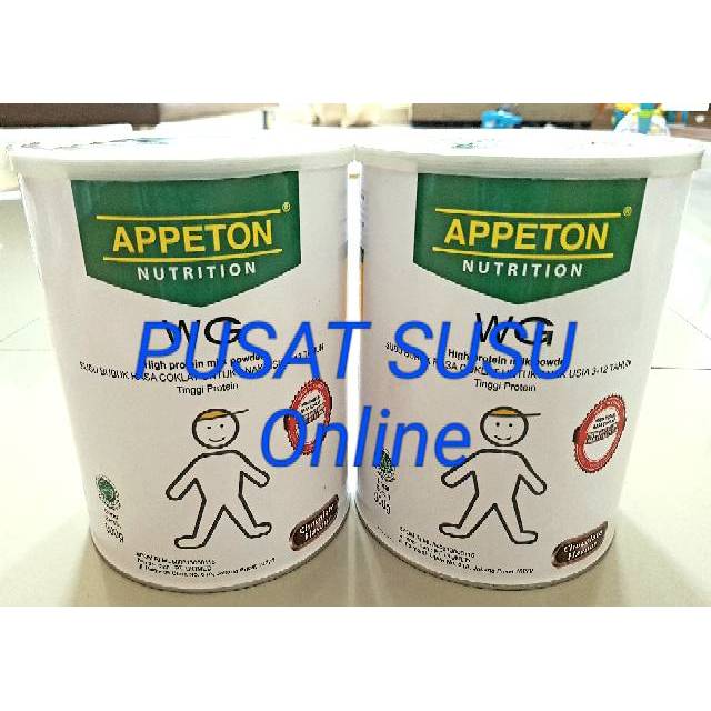 Appeton Weight Gain Child Chocolate 900gr / Appeton WG Anak Coklat -PUSAT SUSU Online 100% ASLI