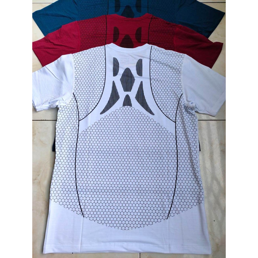 KAOS RUNNING OLAHRAGA NYLON QUICK DRYING UNDER ARMOURR