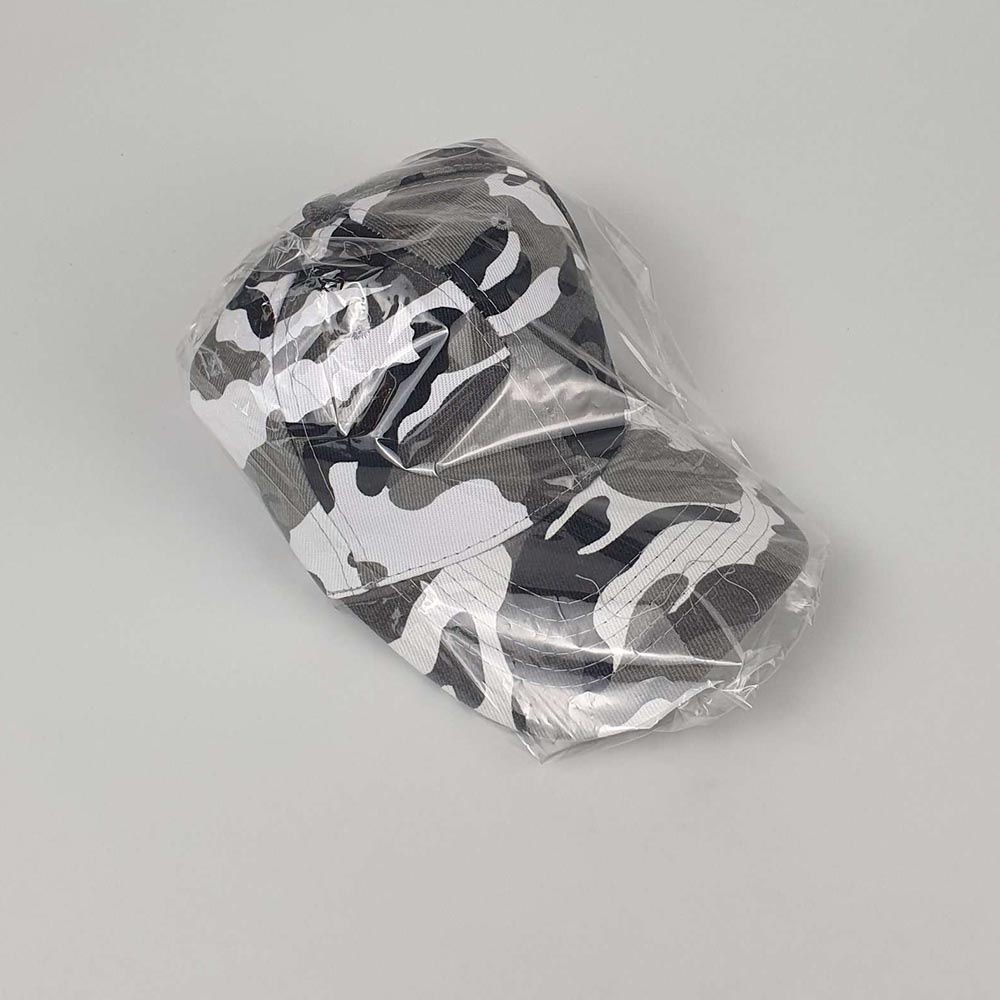 Topi Trucker Baseball Camouflage Army Summer Hat - S8R - 7RHZ21GY Gray