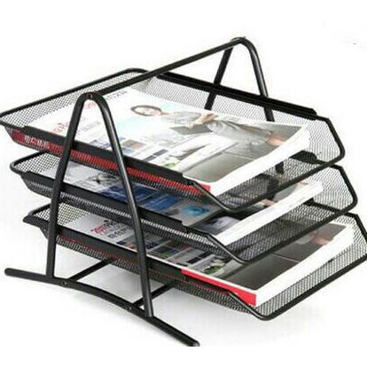 

READY STOCK GROSIR TRY DOCUMENT / BAK SURAT / RAK FILE 3 SUSUN BAHAN BESI