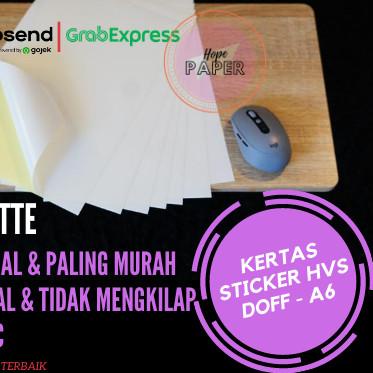 

➺ Kertas Stiker HVS A6 isi 500 lembar - Fastec / Kertas Sticker A6 ✻