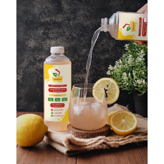 

MINUMAN LEMON SEREH DENGAN GULA SINGKONG