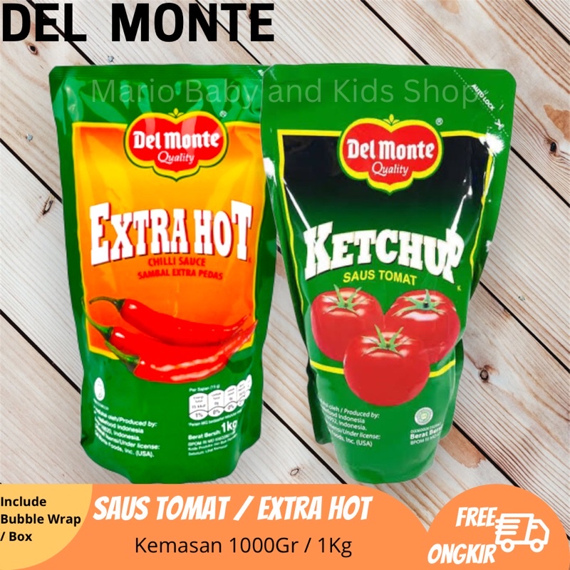 

Del Monte Saus Tomat Ketchup / DelMonte Extra Hot 1Kg