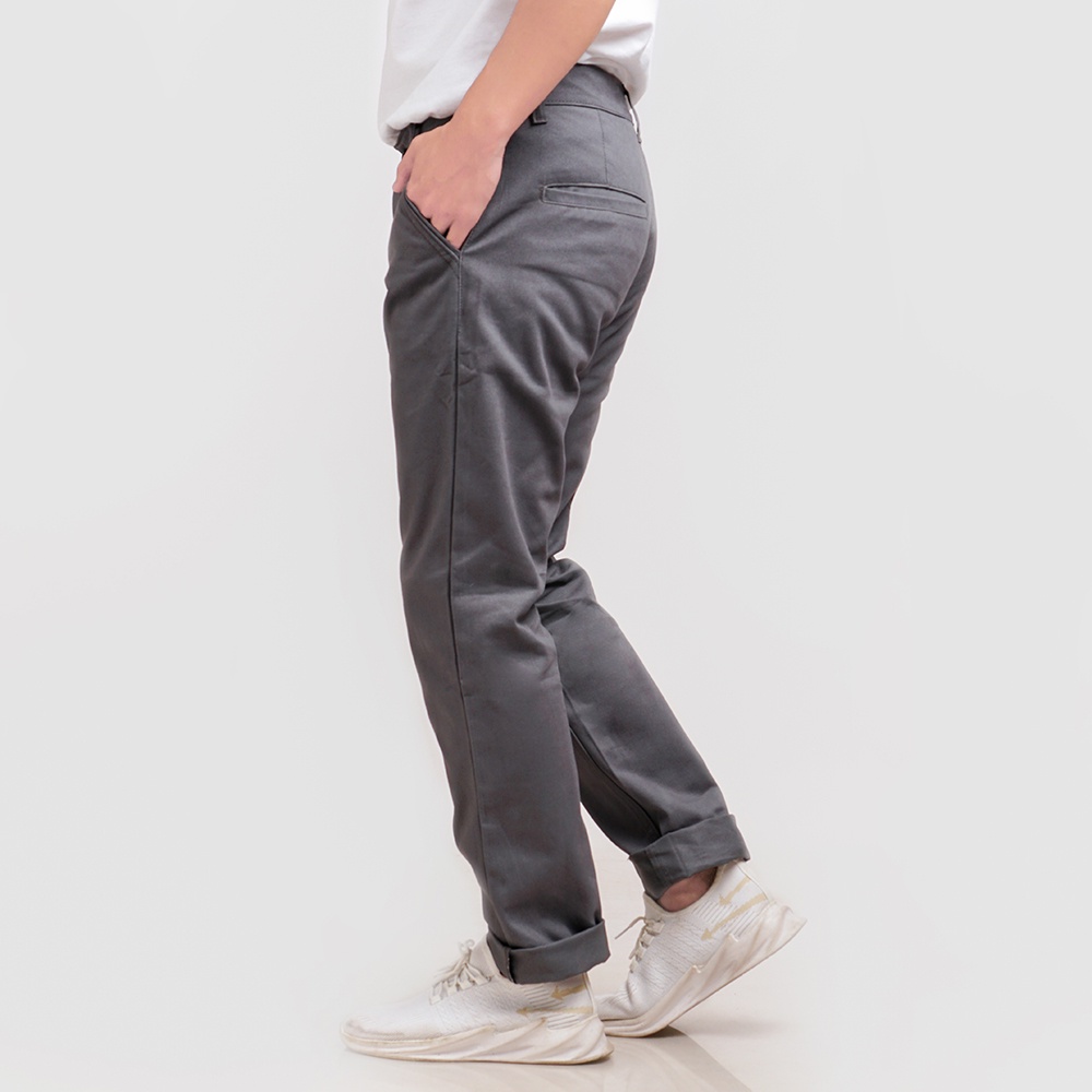 CELANA CHINO PRIA SLIMFIT ABU