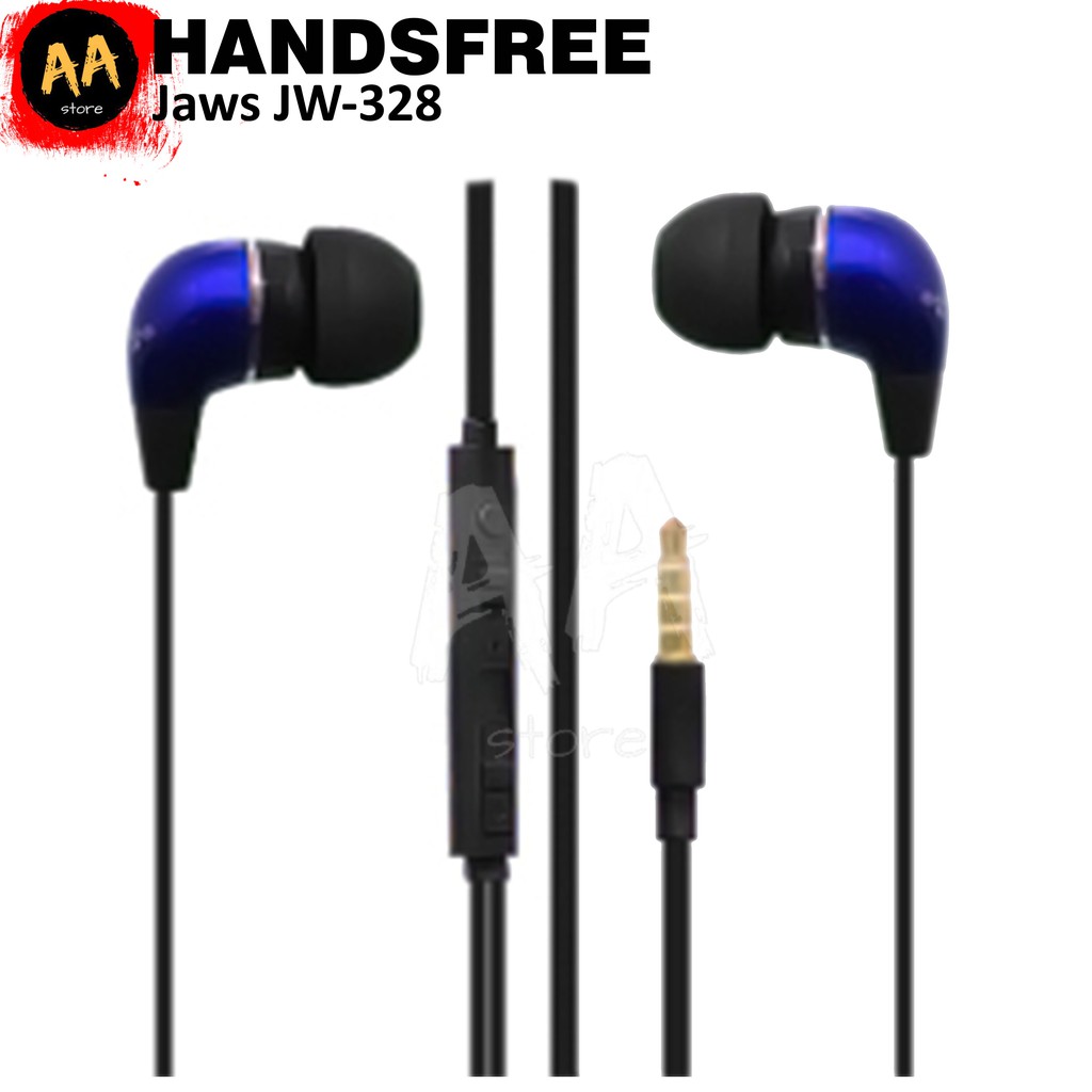 Handsfree/Headset/Earphone Super Mega Bass Jaws JW-328