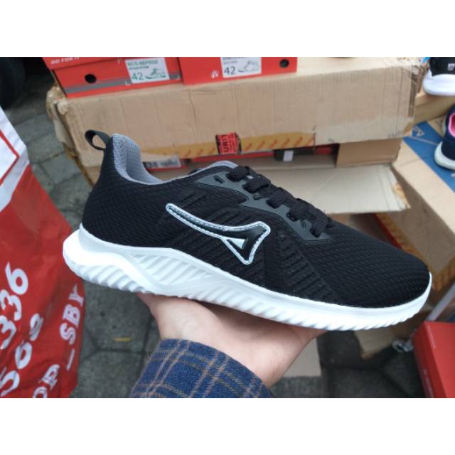 SEPATU ARDILES ORIGINAL HITAM PUTIH BLACK WHITE SEKOLAH KERJA KULIAH SNEAKERS MURAH TERLARIS KADO
