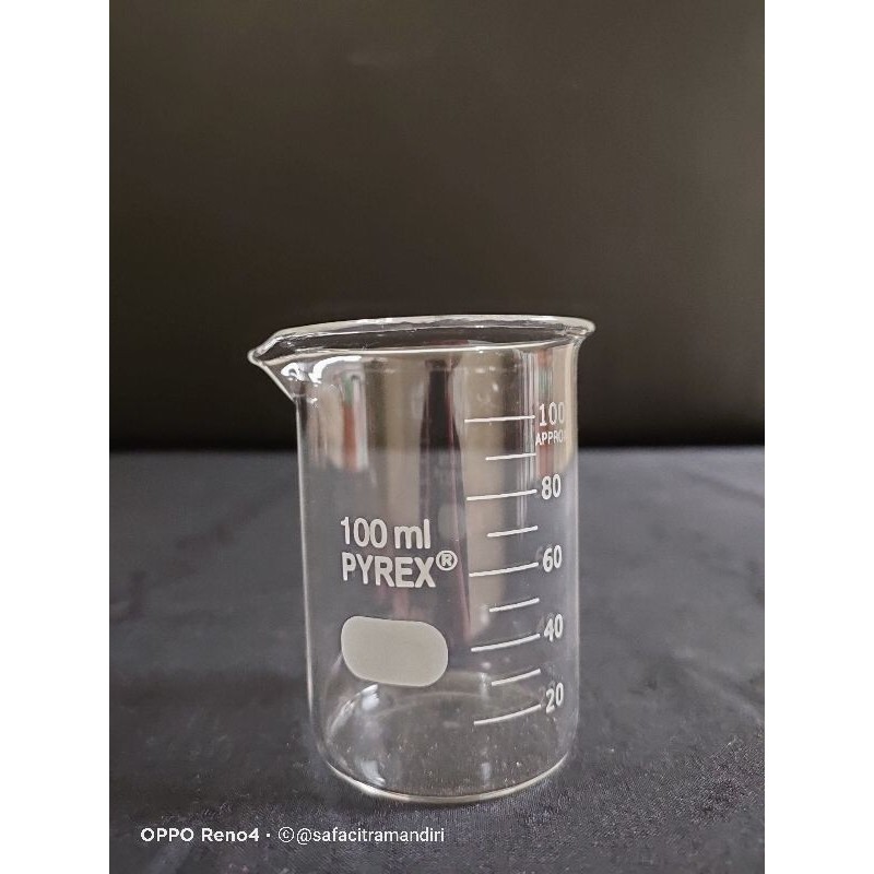 Beaker Glass 100 ml Pyrex