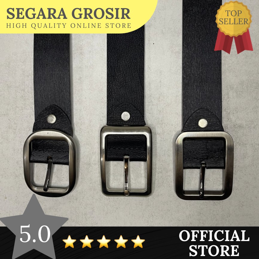 SABUK COWO PRIA MODEL JARUM MEN BELT STAINLESS FORMAL GASPER IKAT PINGGANG LAKI LAKI BAN PINGGANG PRIA GASPER FORMAL TERMURAH GROSIR MURAH IMPOR IMPORT BUCKLE KULIT PU LEATHER HITAM BLACK BESI PREMIUM BRANDED PANJANG AKSESORIS FASHION