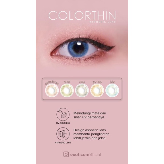 SOFTLENS X2 COLORTHIN MINUS (-3.00 s/d -6.00)