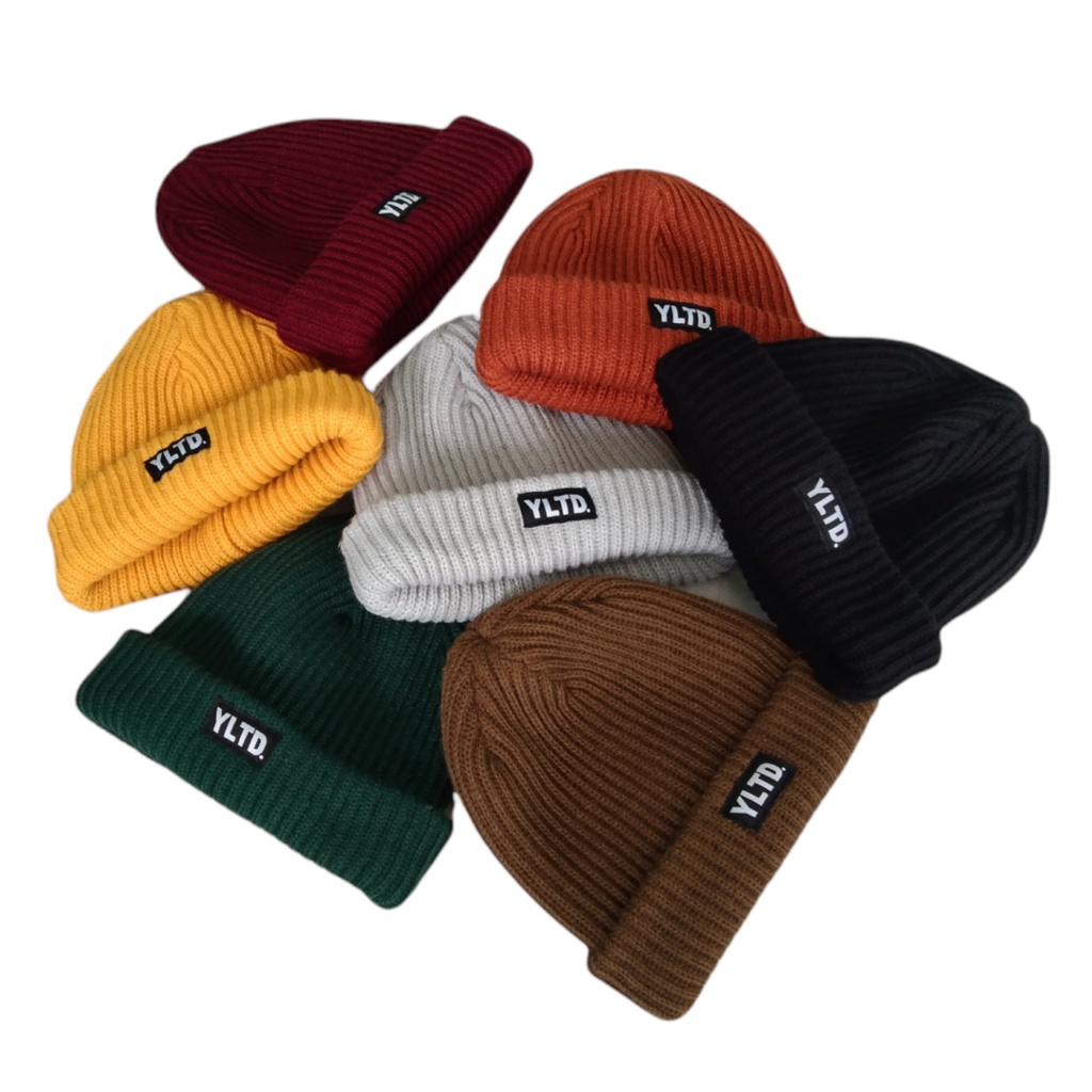 Kupluk Pria YLTD Original / Kupluk Beanie Distro Hat Unisex