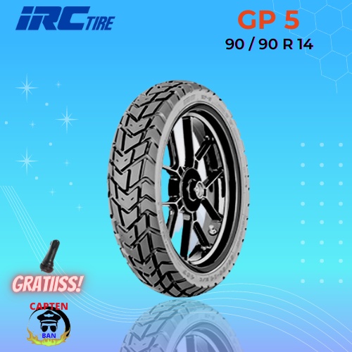 Ban Motor Matic // IRC GP5 90/90 Ring 14 Tubeles