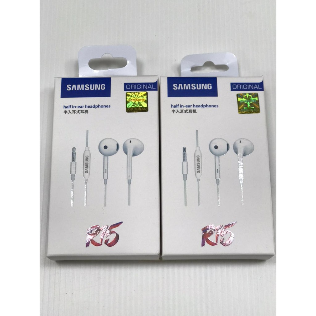 HANDSFREE earphone XIAOMI R15 ORIGINAL SEDIA BANYAK TYPE LAIN DIVARIAN