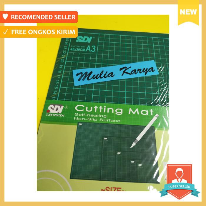 

A3 Ukuran 45 X 30 - Alat Pemotong Kertas - Cutting Mat