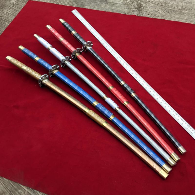 COSPLAY ANIME!!! Katana Sandaikitetsu samurai roroana zoro anime onepiece Full Varian warna