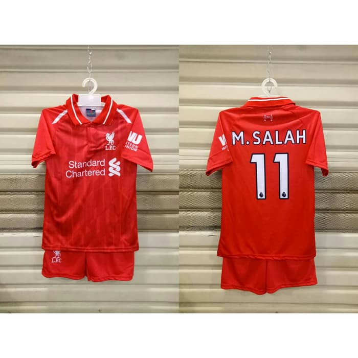 Setelan Bola Anak / Baju Bola Anak Liverpool