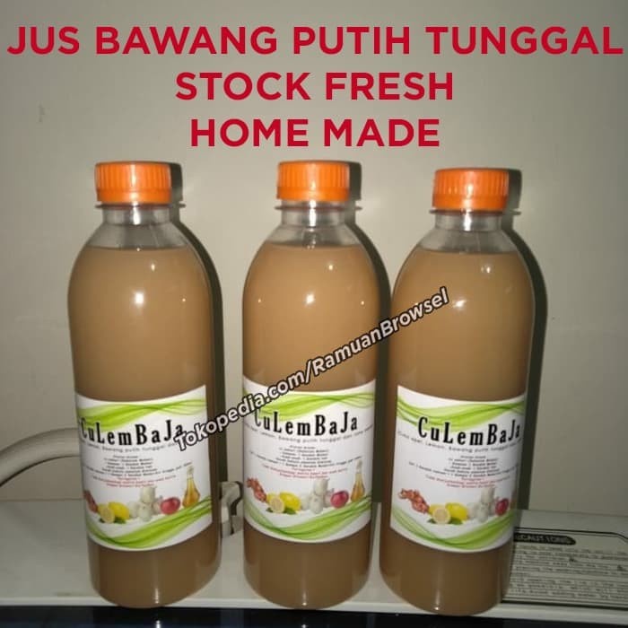 

Jus Bawang Putih Tunggal, Cuka Apel, Jahe Merah, Lemon dan Madu (BERKUALITAS)