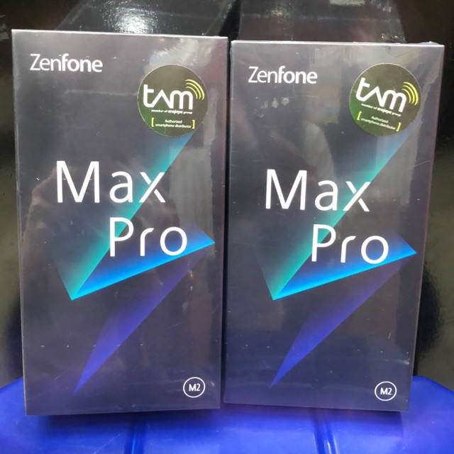 Asus zenfone max pro m2 4/64 BLUE garansi resmi asus 1 tahun