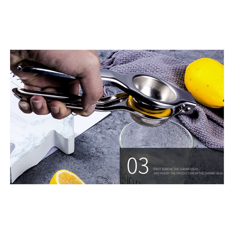 1pc Alat Pemeras Jeruk / Lemon / Nipis Bahan Stainless Steel