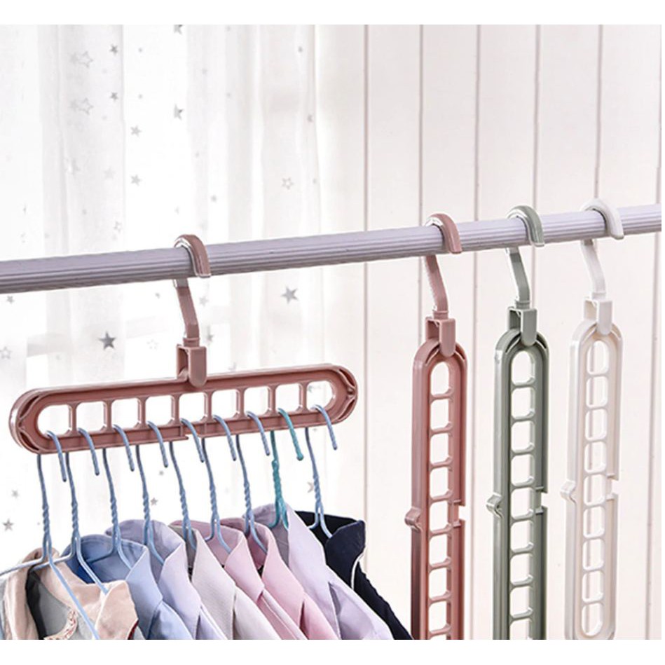 PW Hanger lipat Gantungan Baju Celana Serbaguna praktis 9 PW Hanger lipat Gantungan Baju Celana Serbaguna praktis 9
