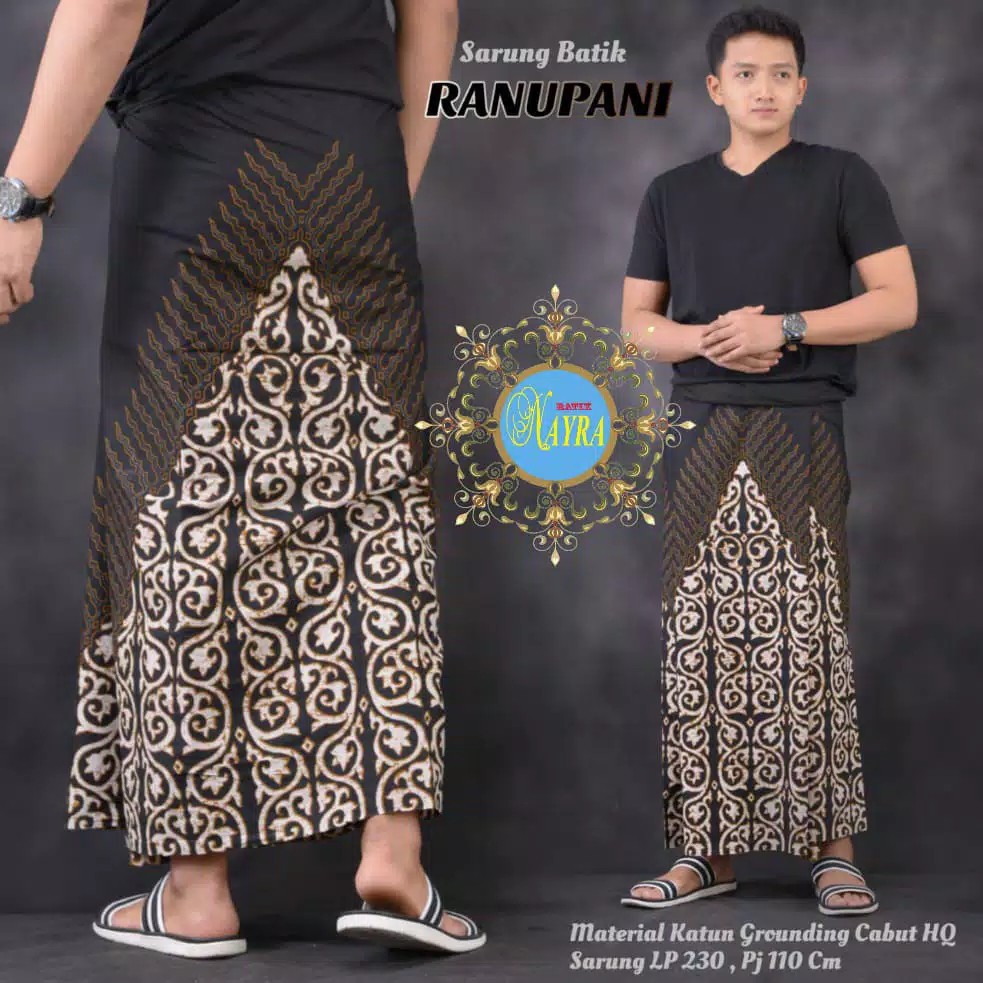 Ranupani SARUNG BATIK ASLI SOLO KATUN HALUS PREMIUM MODERN BUSANA MUSLIM  ASLI SOLO KATUN HALUS PREMIUM MODERN BUSANA MUSLIM  Nayra SANATA KOPIKA ABU SEMAR GENDONG PARANG WUNI TURNO IRENG SEMAR GEMBOL WAYANG CATUR PARANG IRENG GARUDA SOGAN WAJIK LAWASAN