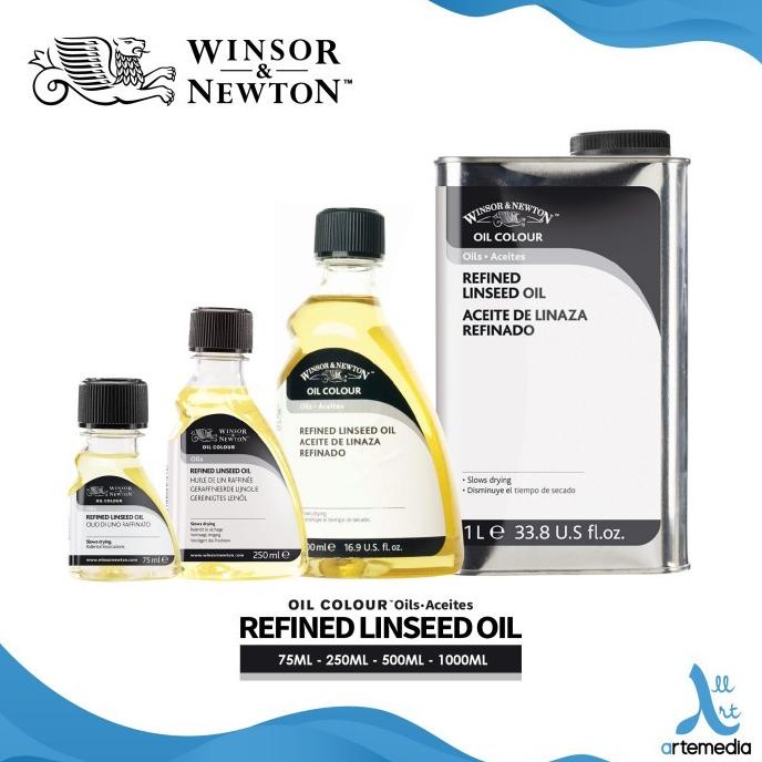 

Medium Cat Minyak Winsor & Newton Refined Linseed Oil Painting