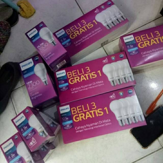 Lampu Philips Led 10 watt