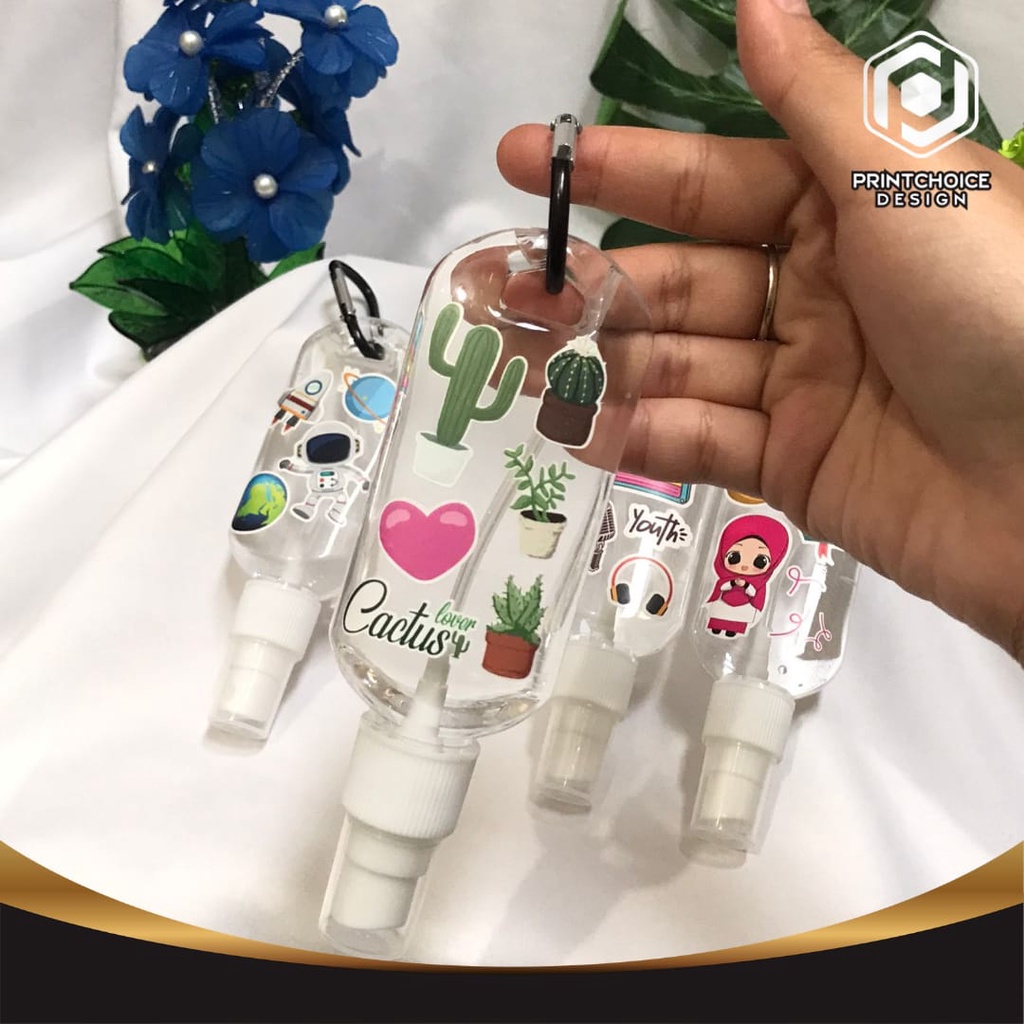 Hand Sanitizer Gantung Aesthetic 50ml Hand Sanitizer Antiseptik