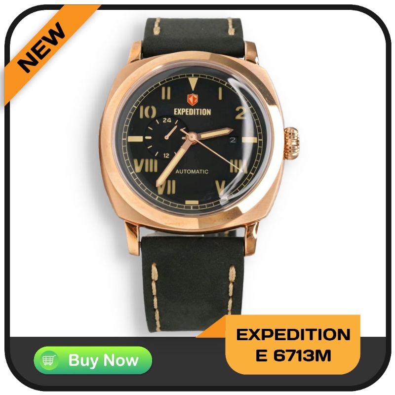 Jam Tangan Pria Merk Expedition Original E6713M Automatic