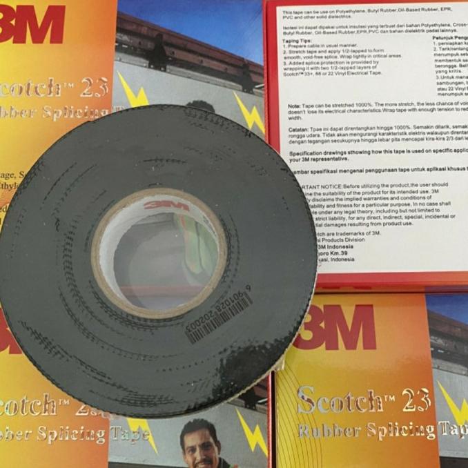 

Isolasi Listrik 3M Scotch 23 Rubber Splicing Tape