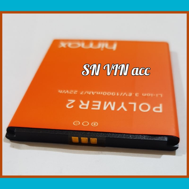 Baterai Batre Himax Polymer 2 Orignal Battery Baterai Polymer 2