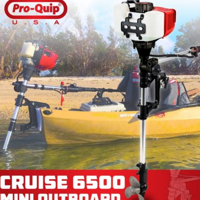Mesin Tempel Perahu Mini Cruise Merk Proquip 6500 Mesin 2 Tak