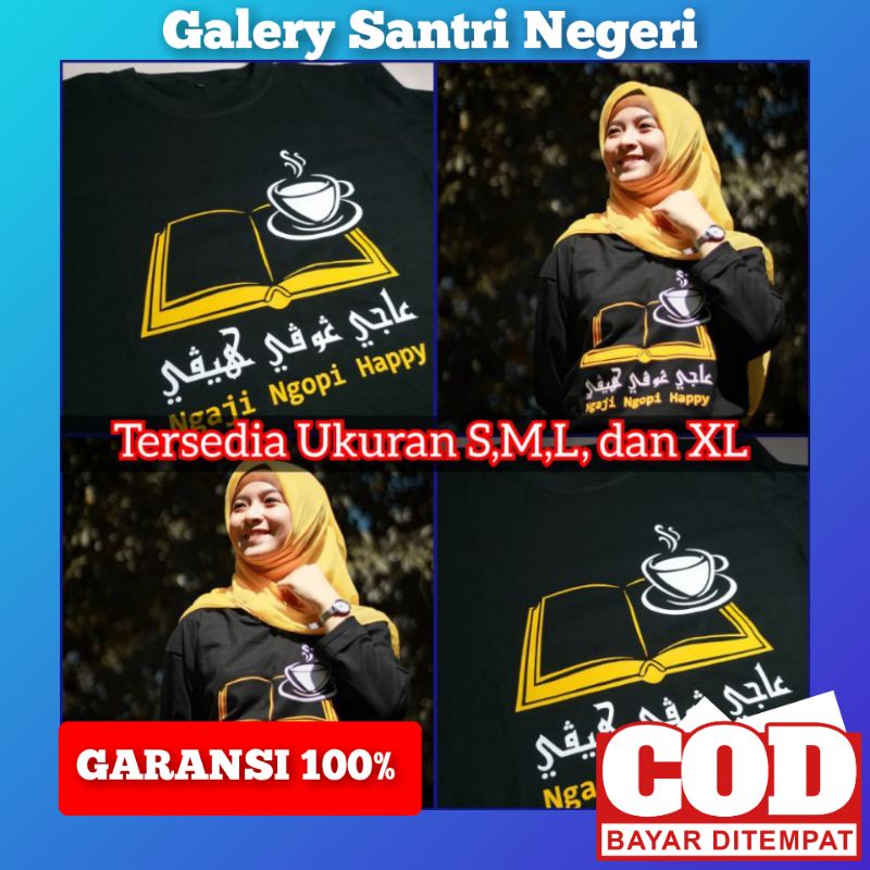 BAJU KAOS SANTRI LENGAN PANJANG SALAFI SALAFY REQUEST NAMA BAJU ATASAN SANTRI PUTRA DEWASA PUTRI MUR